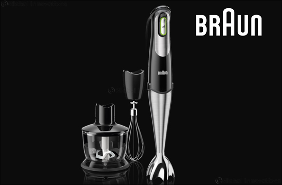 Braun Revolutionizes Food Preparation with the Multiquick 7 Hand Blender: One Squeeze, All Speeds