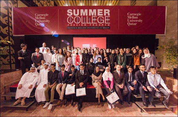 Qatar high school students learn about careers, college life at CMU-Q summer program