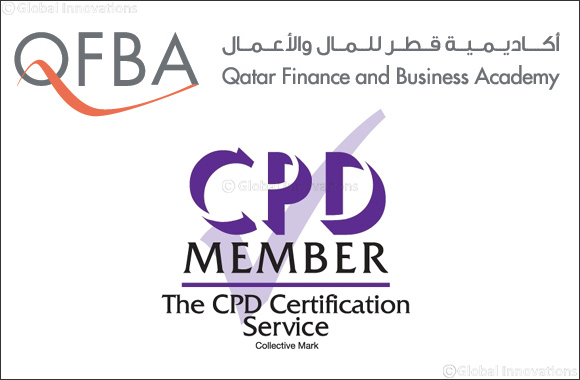 Qatar Finance and Business Academy receives proud Membership of The CPD Certification Service