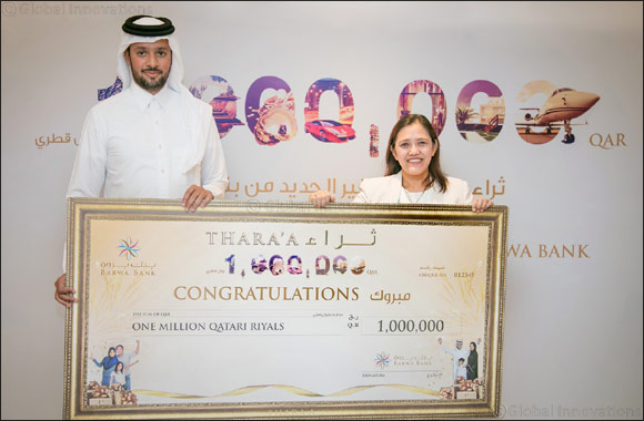 Barwa Bank announces the grand prize winner  (QAR 1 million) of Thara'a savings account