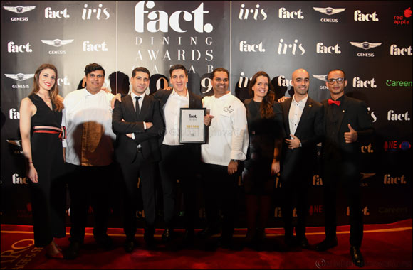 STK Doha Wins Favorite Newcomer Award at Fact Dining Awards Doha 2019