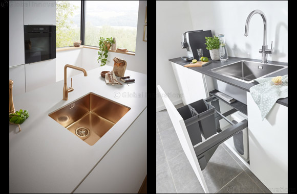 As if Made from One Piece: GROHE Offers Individual System Solutions for the Entire Work Area Around the Kitchen Sink