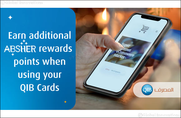 QIB Rewards Cardholders with Additional Absher Points and Bonus Qmiles