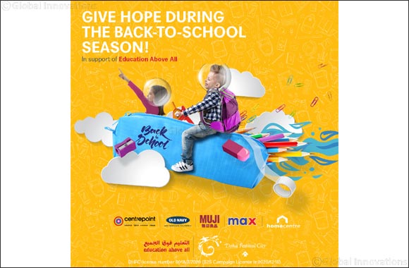 Doha Festival City Collaborates with Education Above All Foundation for its Inspirational Protecting Education Campaign