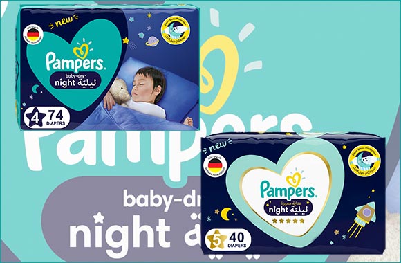 Pampers Introduces the First Diaper Designed for Nighttime Wetness Protection and Un-interrupted Sleep