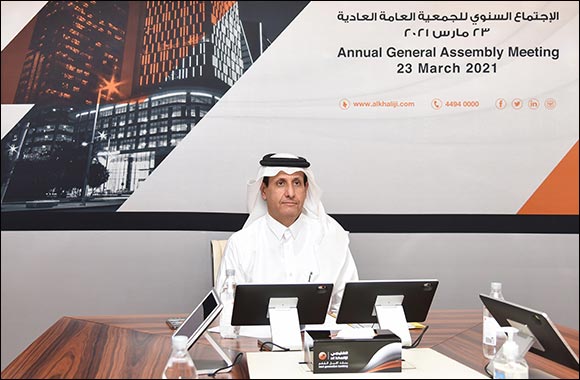 Al Khaliji's Shareholders Meeting  Endorses 2020 Financial Statements and  Approves Distribution of Cash Dividends