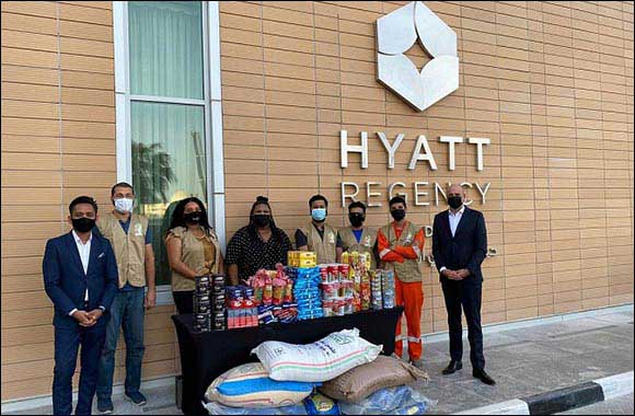 Hyatt Regency Oryx Doha Worked Together with Wa'hab to Distribute Essential Food Items to Local Community