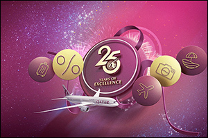 Qatar Airways Launches a Global Sale Campaign in Celebration of its 25th Anniversary