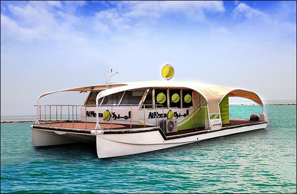 Al Meera Floating Market is back to Serve Customers near Safliya Island