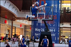 Crazy Dunkers Wow Doha Audience at Mall of Qatar