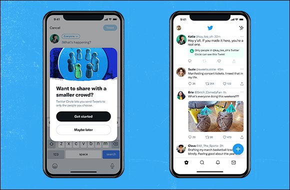 Twitter Introduces Greater Control and Personalisation of the Platform with Twitter Circle