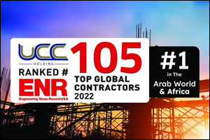 UCC Holding Ranked No 105 on List of ENR's Top Global Contractors