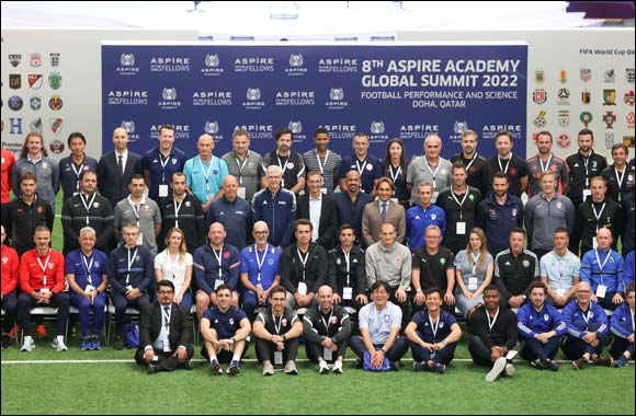 Aspire Academy and FIFA Kick Off The 8th Global Summit With High Profile FIFA Guests David Beckham and Wenger