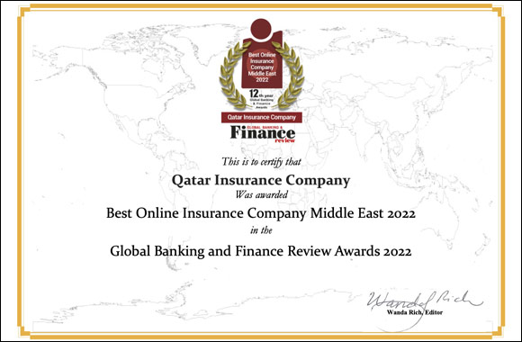 QIC Crowned "Best Online Insurance Company in The Middle East"