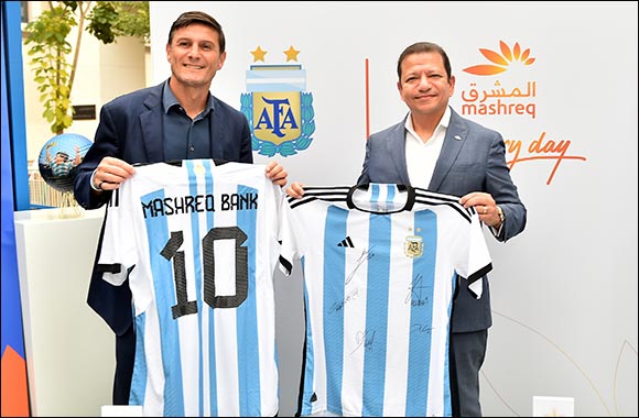 Mashreq Signs a Regional Sponsorship Agreement with The Argentine Football Association in Middle East and Egypt