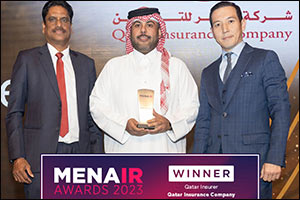 Qatar Insurance Company Named “Insurer of The Year in Qatar” at The MENA IR Awards 2023