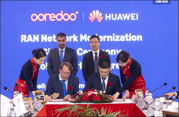 Ooredoo Upgrades Customers' Worlds with Modernised Networks and Enhanced Connectivity, Cements New Cooperation Agreement with Huawei at MWC23