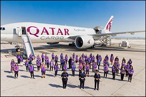 Qatar Airways Cargo Celebrates International Women's Day With All-Female Freighter Flight