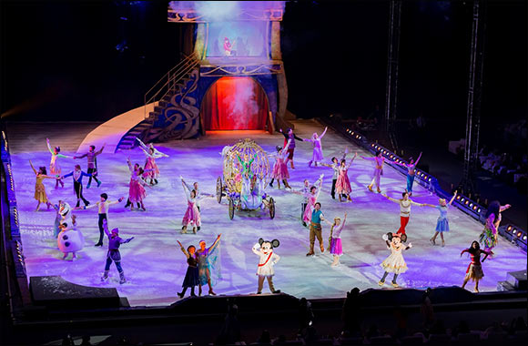 Disney On Ice Presents 100 Years of Wonder Enchants Audiences in Doha with a Spectacular Opening Night