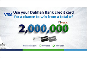 Dukhan Bank Announces Five Winners to Receive 100,000 DAwards each in 1st Draw of Credit Card Spend  ...