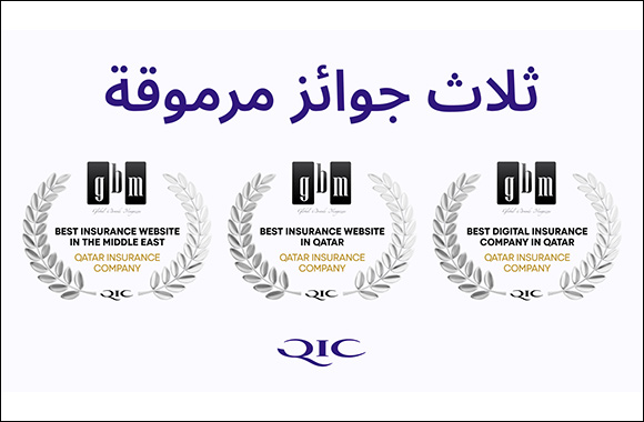 QIC Bags 3 Prestigious Accolades at The Global Brands Awards 2023