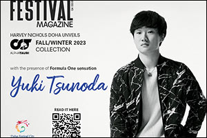 Doha Festival City Launches the New Edition of Festival Magazine Featuring F1 Sensation Yuki Tsunoda ...