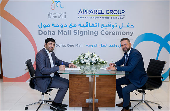 Doha Mall Signs Agreement with Apparel Group to launch 37 Retail Outlets in the Mall