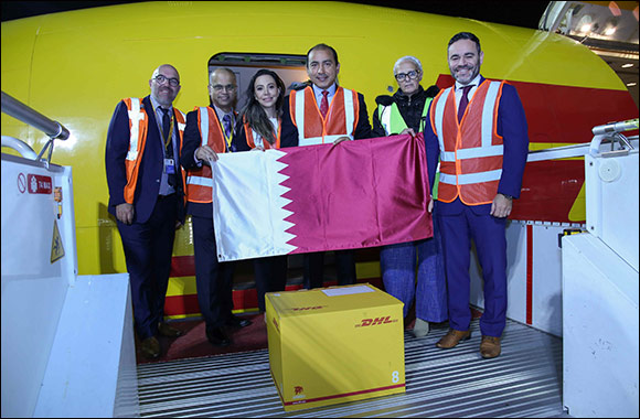 Hamad International Airport Welcomes DHL's New Flight