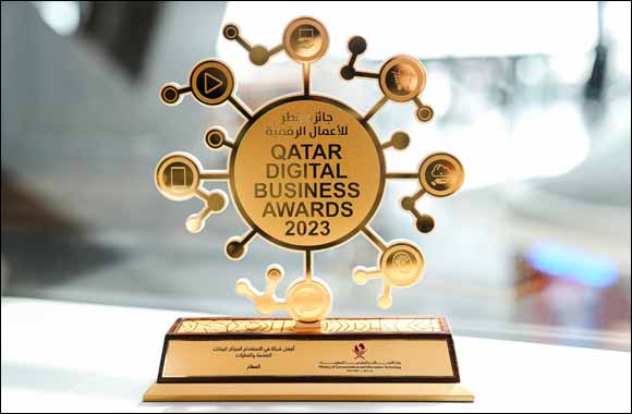 MATAR Collects Best Innovative Use of Big Data and Analytics Award at the Qatar Digital Business Awards 2023