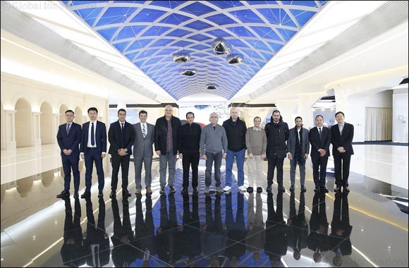 MOCI representatives, Qatari Businessmen and CEOs visit Huawei's headquarters in Beijing