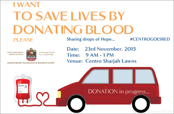 Centro Sharjah goes red - Blood Donation camp����