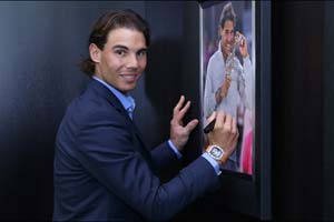 Rafael Nadal visits newly opened Richard Mille Boutique in Doha