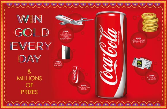 Excitement sweeps the UAE, Qatar and Bahrain, as Coca-Cola Middle East launches the �Win Gold Everyday' Campaign.