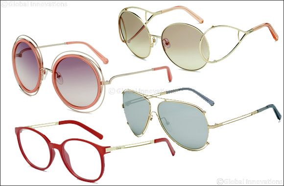 Chlo eyewear collection - Vintage shapes, retro styles, with '70s appeal.
