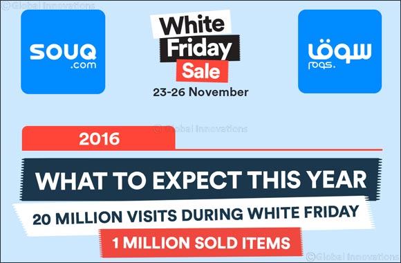 SOUQ.com Announces the Best Deals for WHITE FRIDAY 2016