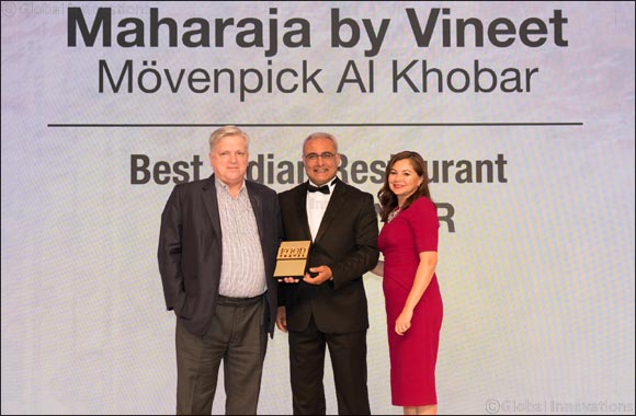 Mövenpick Hotel Al Khobar's Maharaja by Vineet scoops �Best Indian Restaurant' accolade at Food & Travel Arabia GCC Awards