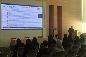 al khaliji organizes session titled “Risk Management Best practices” for Qatar University students