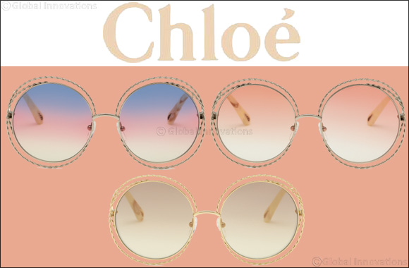 Chlo Reinterprets the Iconic Carlina Sunglass With an Exclusive Twist Motif