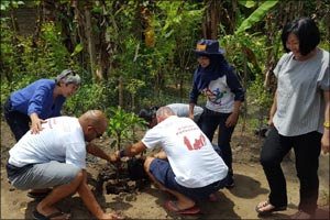 ROTA-EAA partners with Qatar University to make a difference in Indonesia with student volunteer trip