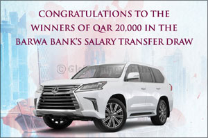 Barwa Bank announces the 2nd draw winners  of Salary Transfer campaign