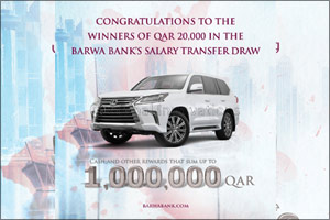 Barwa Bank announces the 3rd draw winners  of Salary Transfer campaign