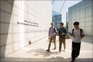 Northwestern Students Study on Doha Campus