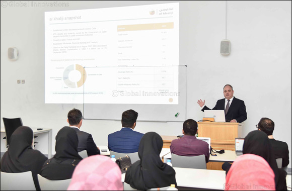 al khaliji hosts Qatar University students for an intriguing session on �Risk Management�