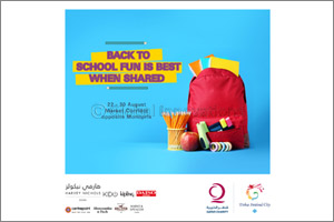 Donate a School Backpack for those in need at Doha Festival City