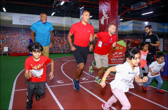 World Athetics Champions Visit Doha Festival City to Wrap Up the Mini Athletics Championship Comeptitions