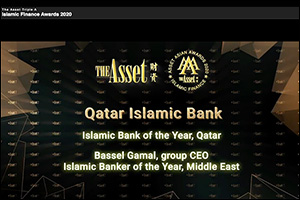 QIB GCEO Named ‘Middle East's Islamic Banker of The Year' and The Bank Recognised ‘Islamic Bank of The Year' at The Asset Triple A Islamic Finance Awards