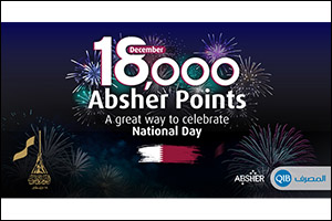 QIB Grants 18,000 Absher Rewards Points to Commemorate Qatar National Day