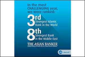 QIB Ranks ‘Third Strongest Islamic Bank in the World' and ‘Eighth Strongest Bank in the Middle East' in The Asian Banker's 2020 Rankings for the 500 Strongest Banks