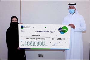 Dukhan Bank Announces the Grand Prize Winner  (QAR 1 million) of Thara'a Savings Account
