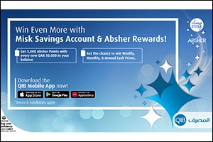 QIB Rewards New and Existing Misk Account Holders with  Bonus Absher Rewards Points